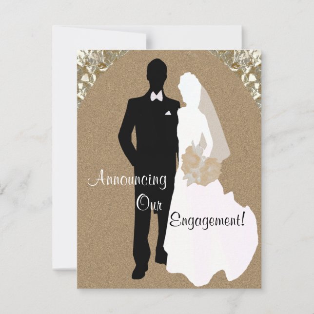 Announcing Our Engagement Cards (Front)
