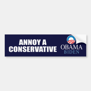 ANNOY A CONSERVATIVE BUMPER STICKER