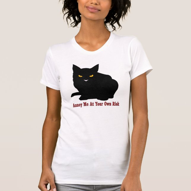 Annoy Me Cat T-Shirt (Front)
