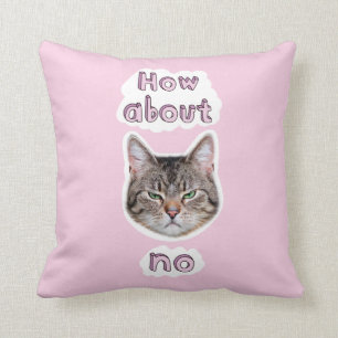 Annoyed Cat Cushion