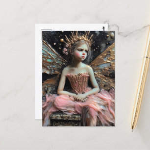 Annoyed Fairy Princess Postcard