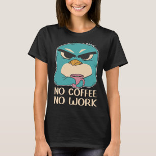 Annoyed penguin coffee espresso men women T-Shirt