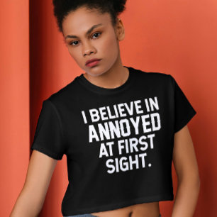 Annoyed Sight Tee: Instant Mood T-Shirt