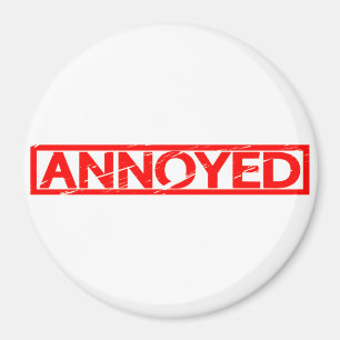 Annoyed Stamp Magnet