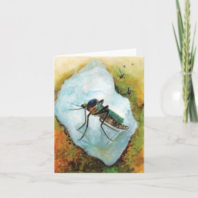 Annoying Mosquito Summer Delight Card (Front)