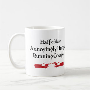 Annoying Running Couple Coffee Mug