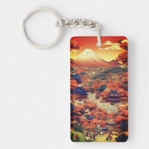 annual acrylic keychain rectangle