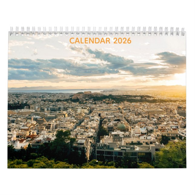 Annual Beautiful 2026 Calendar (Cover)