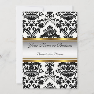 Annual Business Presentation  Dinner Invitation