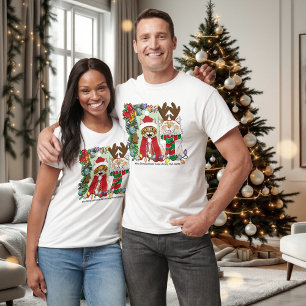 Annual Cat Christmas Photo T-Shirt