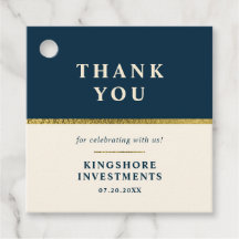 Annual Client Appreciation Dinner Favour Tag