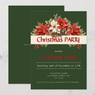 Annual Corporate Christmas Party Invitation
