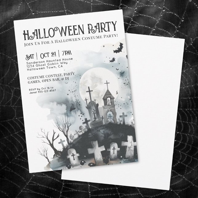 Annual Costume Halloween Party Invitation (Annual Costume Halloween Party Invitation)