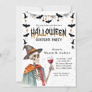 Annual Family  Party Halloween Invitation