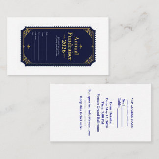 Annual Fundraiser Gala Ticket 2026 | Navy Gold VIP