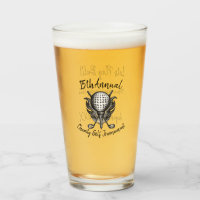 Annual Golf Tournament Pen-and-Ink Ball Tee Clubs