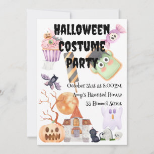Annual Halloween Costume Party Invitation