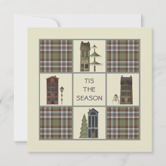 Annual Neighbourhood Holiday Party Invitations (Front)