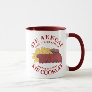 Annual Rib Cookoff BBQ Spare Ribs Barbecue Contest Mug