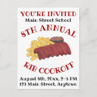 Annual Rib Cookoff BBQ Spare Ribs Barbecue Foodie