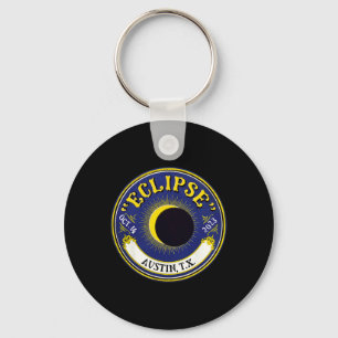 Annular Solar Eclipse Austin Texas Family Travel T Key Ring