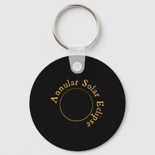 Annular Solar Eclipse Key Ring