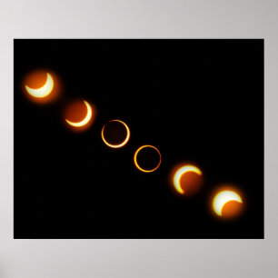 Annular Solar Eclipse, May 20, 2012 Poster
