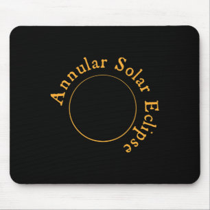 Annular Solar Eclipse Mouse Pad