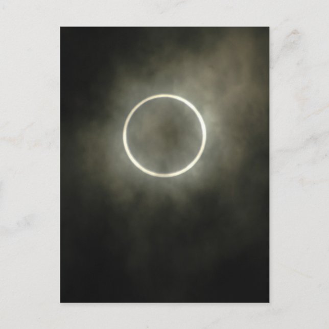 Annular Solar Eclipse Postcard (Front)