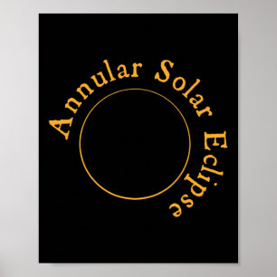 Annular Solar Eclipse Poster