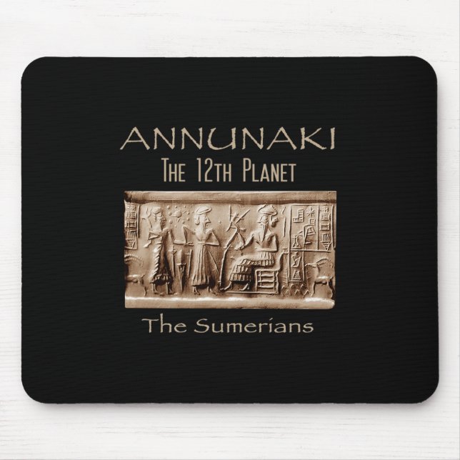 ANNUNAKI 12th Planet Nibiru Mouse Pad (Front)