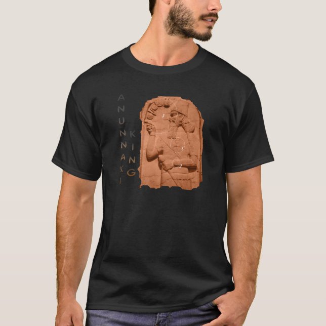 Annunaki King brown T-Shirt (Front)