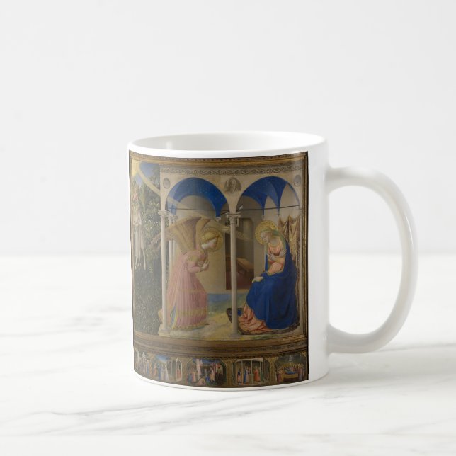 Annuncation by Fra Angelico Coffee Mug (Right)