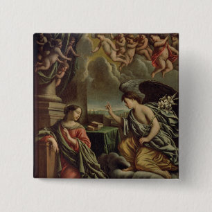 Annunciation 15 Cm Square Badge