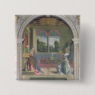 Annunciation 2 15 cm square badge