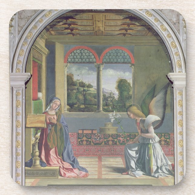 Annunciation 2 coaster (Front)