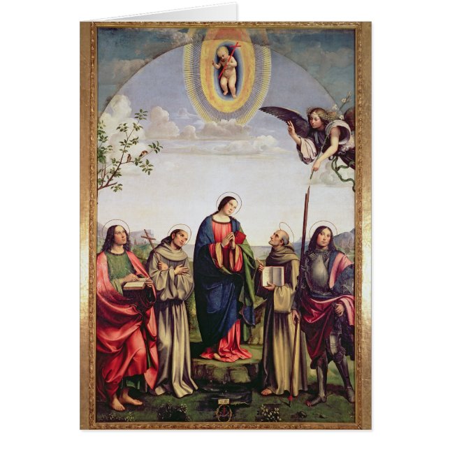 Annunciation and Saints, 1500 (Front)