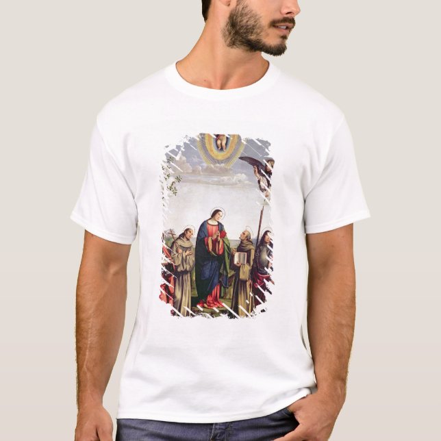 Annunciation and Saints, 1500 T-Shirt (Front)