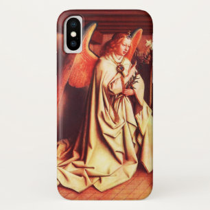 ANNUNCIATION ANGEL Archangel Gabriel,Jan Van Eyck iPhone X Case