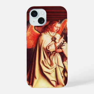 ANNUNCIATION ANGEL Archangel Gabriel,Jan Van Eyck iPhone 15 Case