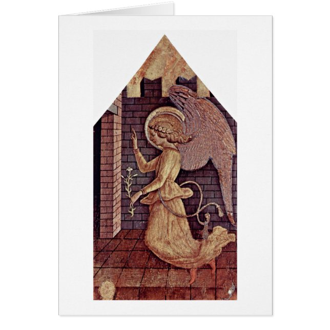 Annunciation Angel Gabriel By Carlo Crivelli (Front)