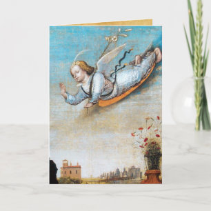 ANNUNCIATION ANGEL HOLIDAY CARD