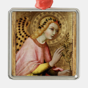 ANNUNCIATION ANGEL Magic Of Christmas Metal Tree Decoration