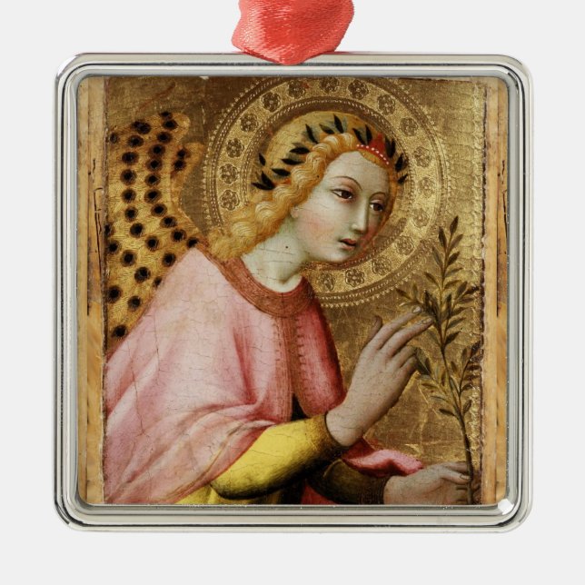 ANNUNCIATION ANGEL Magic Of Christmas Metal Tree Decoration (Front)