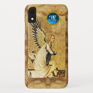 ANNUNCIATION ANGEL MONOGRAM,Parchment iPhone XR Case
