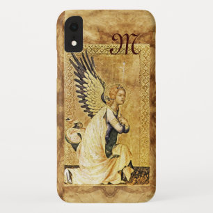 ANNUNCIATION ANGEL MONOGRAM,Parchment iPhone XR Case