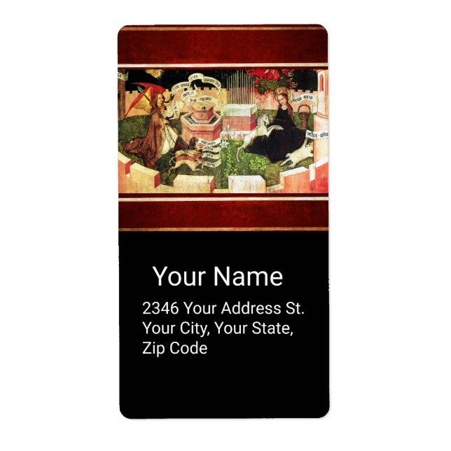 ANNUNCIATION AS THE MYSTICAL HUNT OF UNICORN (Front)