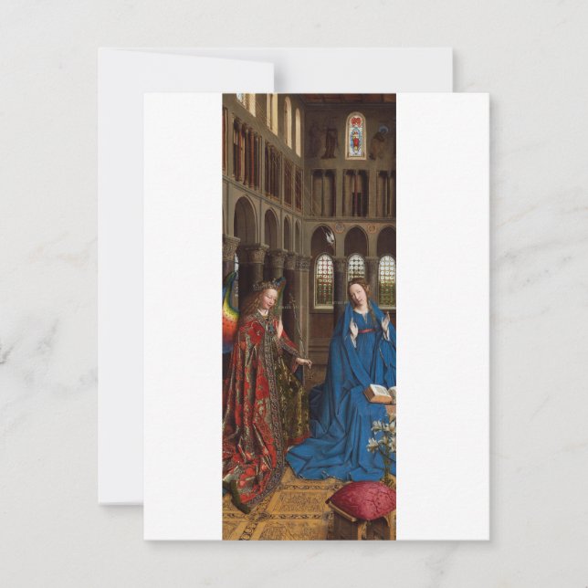 Annunciation by Jan van Eyck (Front)