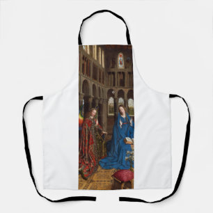 Annunciation by Jan van Eyck Apron