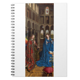 Annunciation by Jan van Eyck Notebook
